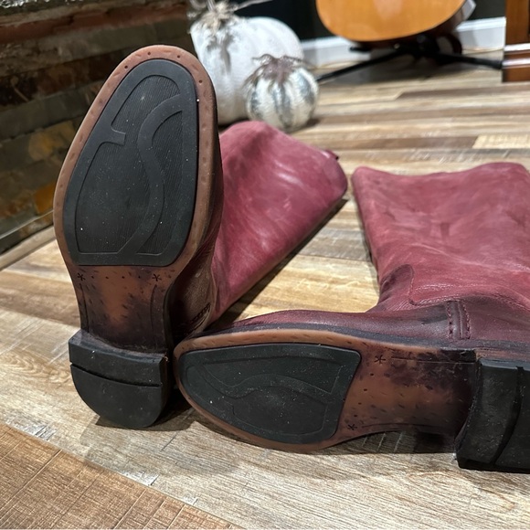 Franco Sarto Meyer ladies size 7.5wide calf merlo color boots. All leather - Picture 8 of 11